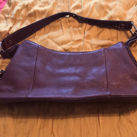 Brown leather Aigner bag - Picture 5 of 6